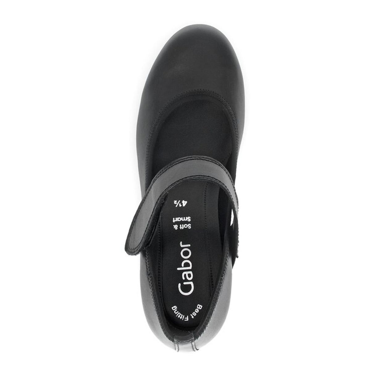 Gabor 483 Heeled Mary Jane (Women) - Schwarz Dress-Casual - Heels - The Heel Shoe Fitters