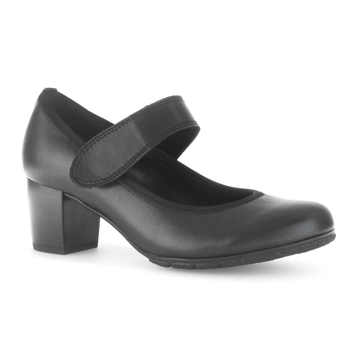 Gabor 483 Heeled Mary Jane (Women) - Schwarz Dress-Casual - Heels - The Heel Shoe Fitters