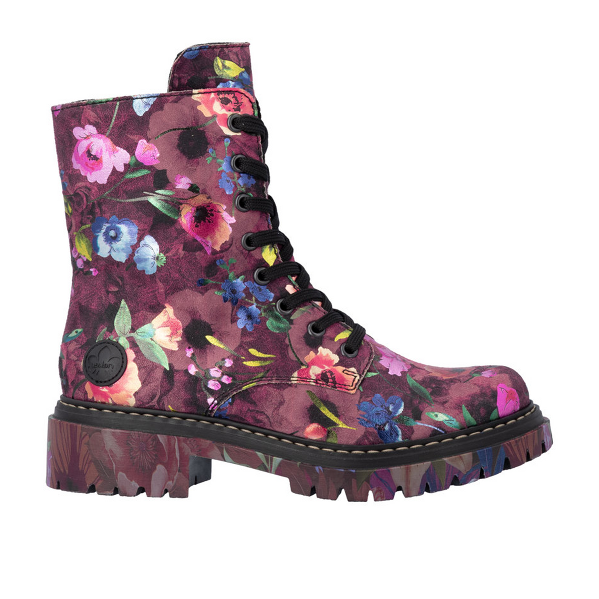 Rieker Pearl 72627 Lace Up Boot (Women) - Multi
