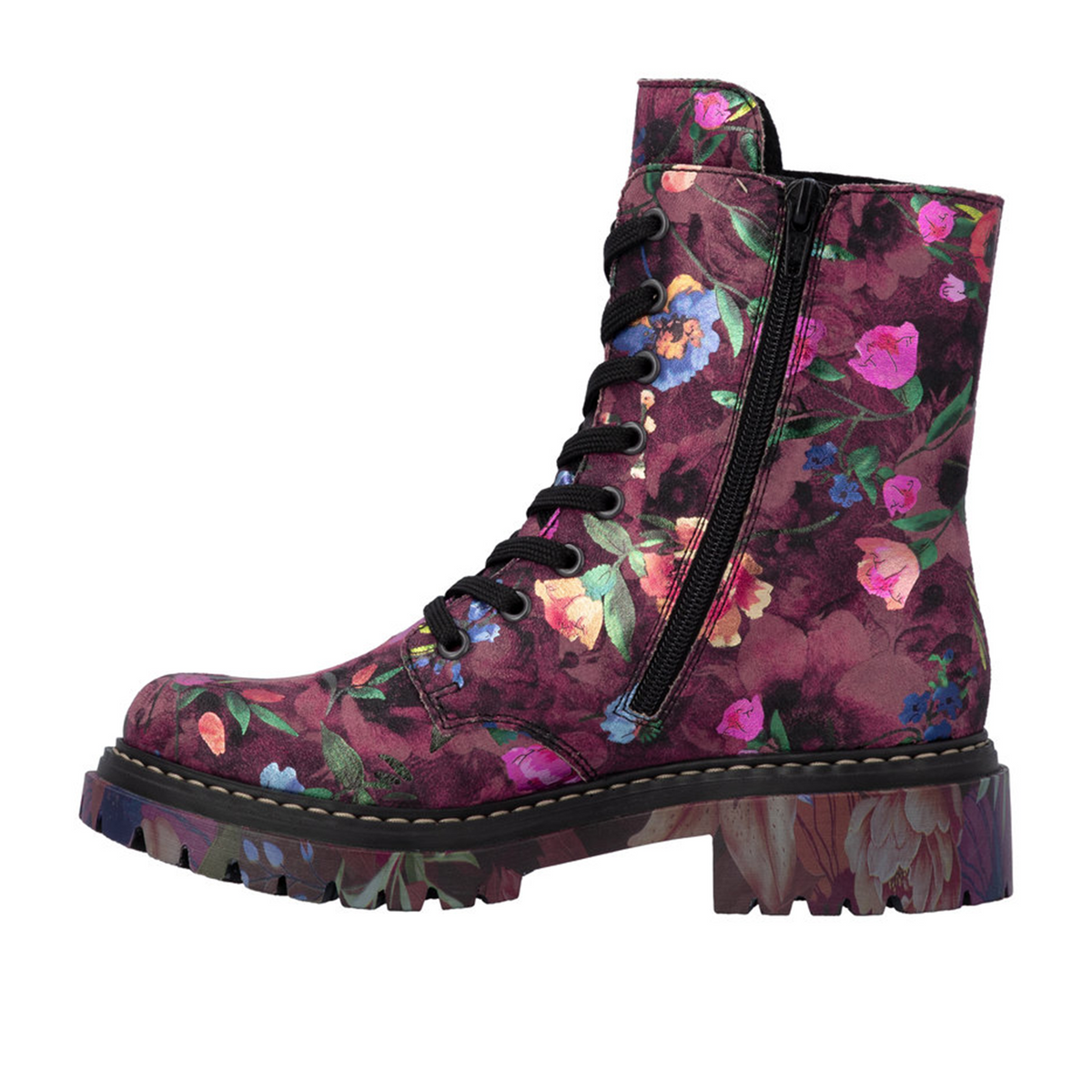 Rieker Pearl 72627 Lace Up Boot (Women) - Multi