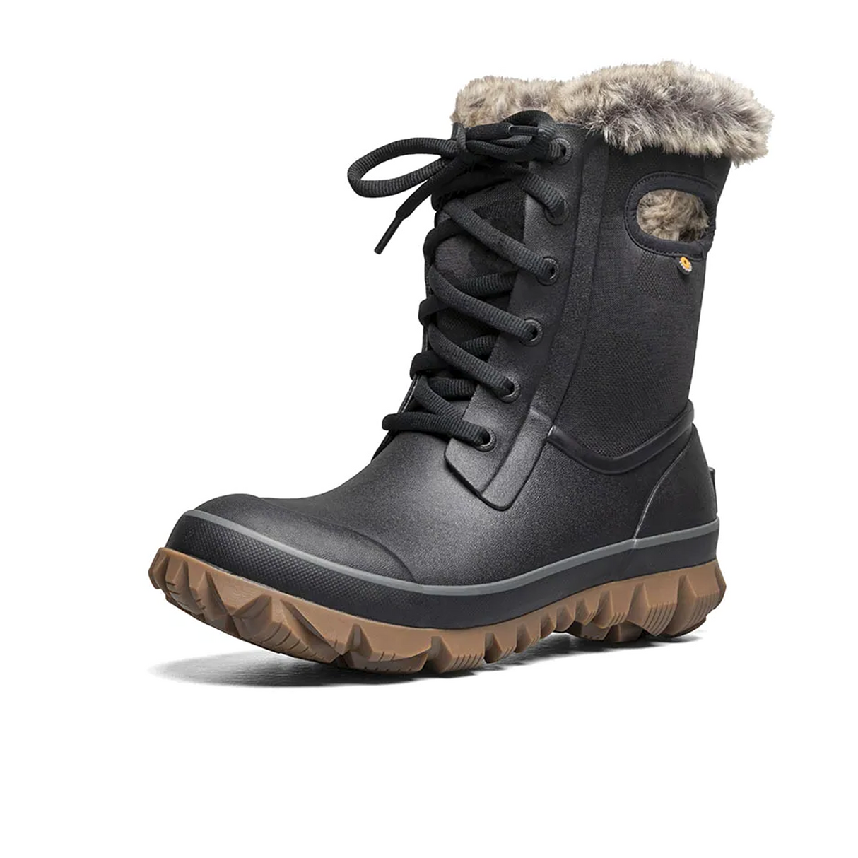 Bogs Arcata Tonal Camo Waterproof Winter Boot (Women) - Black Boots - Winter - Mid - The Heel Shoe Fitters