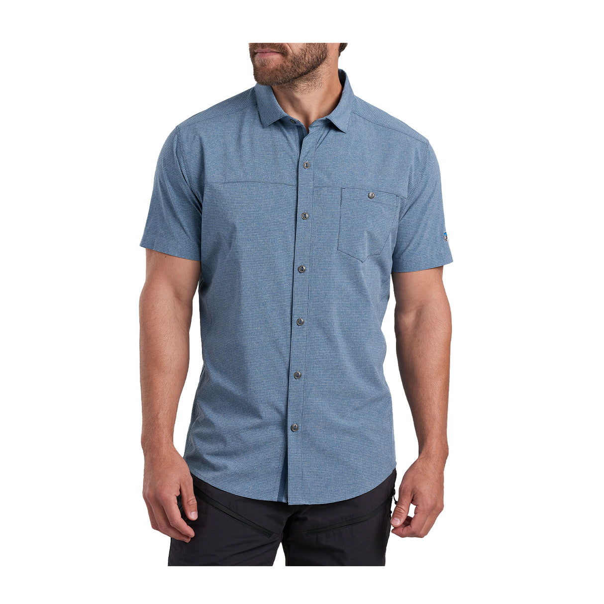Kuhl Optimizr Short Sleeve Shirt (Men) - Endless Sea Apparel - Top - ShortSleeve - The Heel Shoe Fitters
