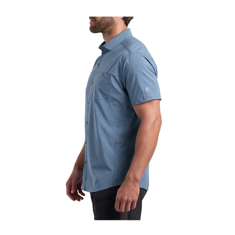 Kuhl Optimizr Short Sleeve Shirt (Men) - Endless Sea