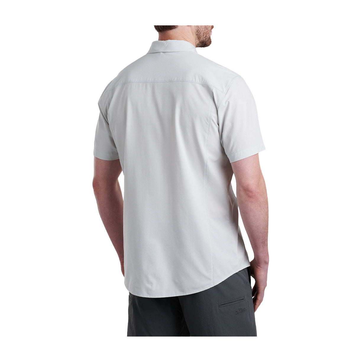 Kuhl Optimizr Short Sleeve Shirt (Men) - Overcast Apparel - Top - ShortSleeve - The Heel Shoe Fitters