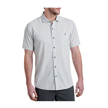 Kuhl Optimizr Short Sleeve Shirt (Men) - Overcast Apparel - Top - Short Sleeve - The Heel Shoe Fitters