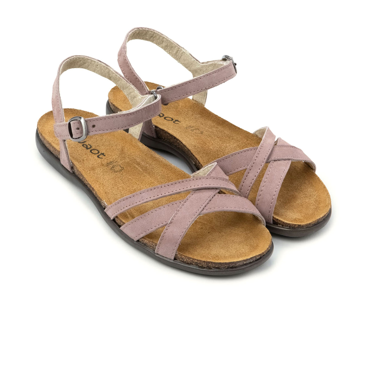 Naot Patricia Backstrap Sandal (Women) - Mauve Nubuck Sandal - Backstrap - The Heel Shoe Fitters