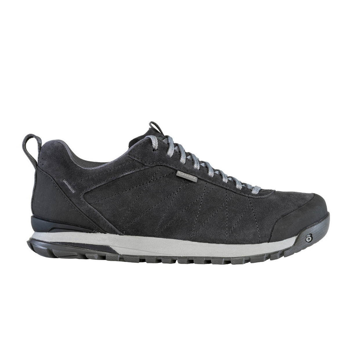 Oboz Bozeman Low Leather Lace Up Trail Shoe (Men) - Black Sea Hiking - Low - The Heel Shoe Fitters