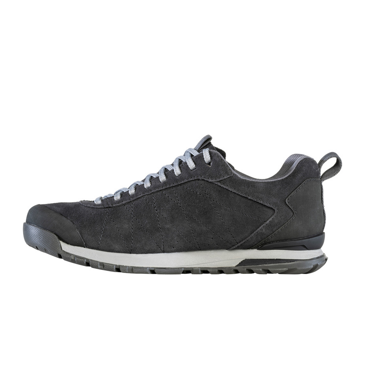 Oboz Bozeman Low Leather Lace Up Trail Shoe (Men) - Black Sea Hiking - Low - The Heel Shoe Fitters