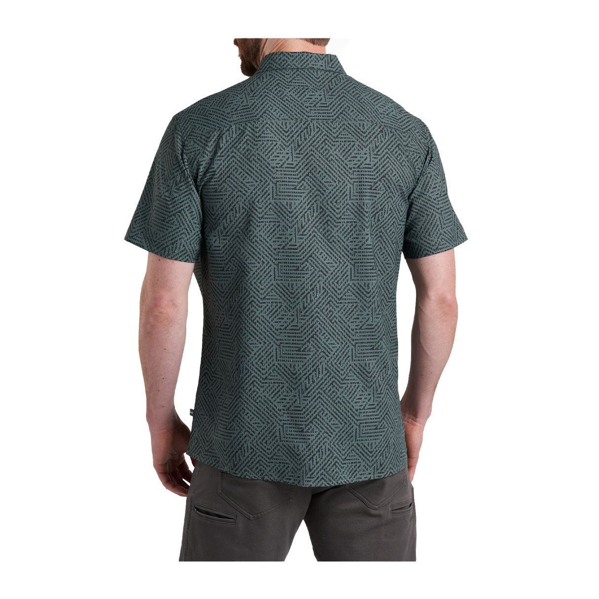 Kuhl Persuadr Short Sleeve Shirt (Men) - Green Onyx Apparel - Top - ShortSleeve - The Heel Shoe Fitters