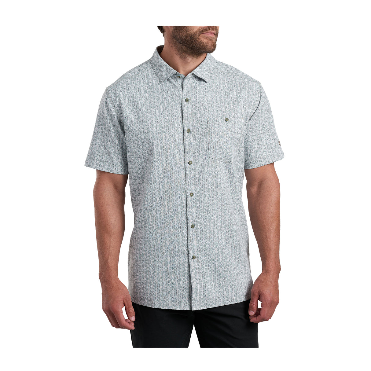 Kuhl Persuadr Short Sleeve Shirt (Men) - Sea Salt