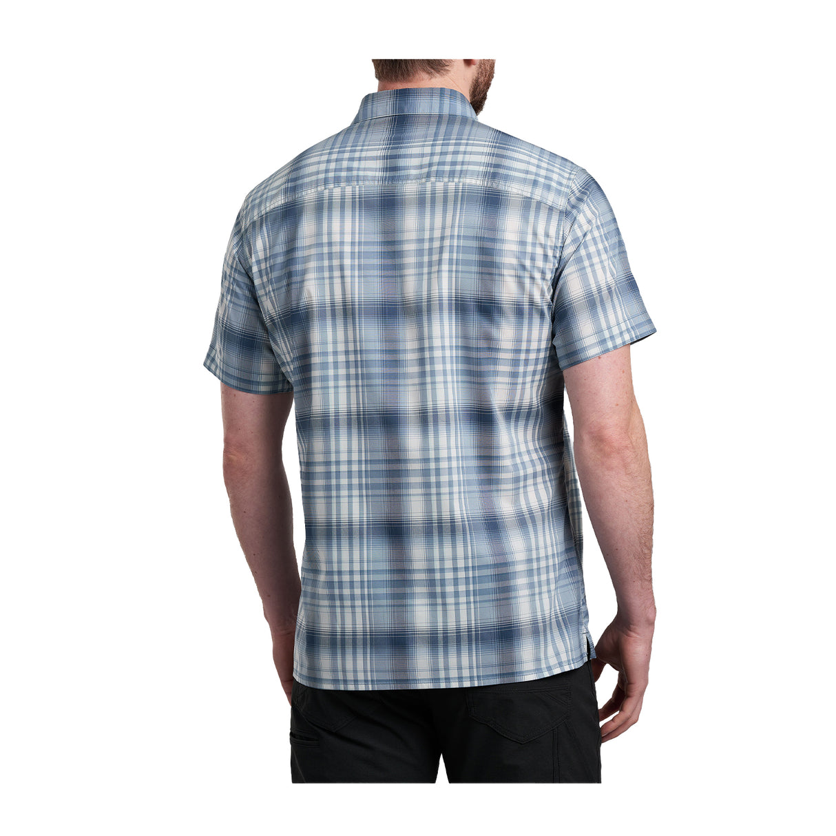 Kuhl Response Short Sleeve Shirt (Men) - Sail Blue Apparel - Top - ShortSleeve - The Heel Shoe Fitters