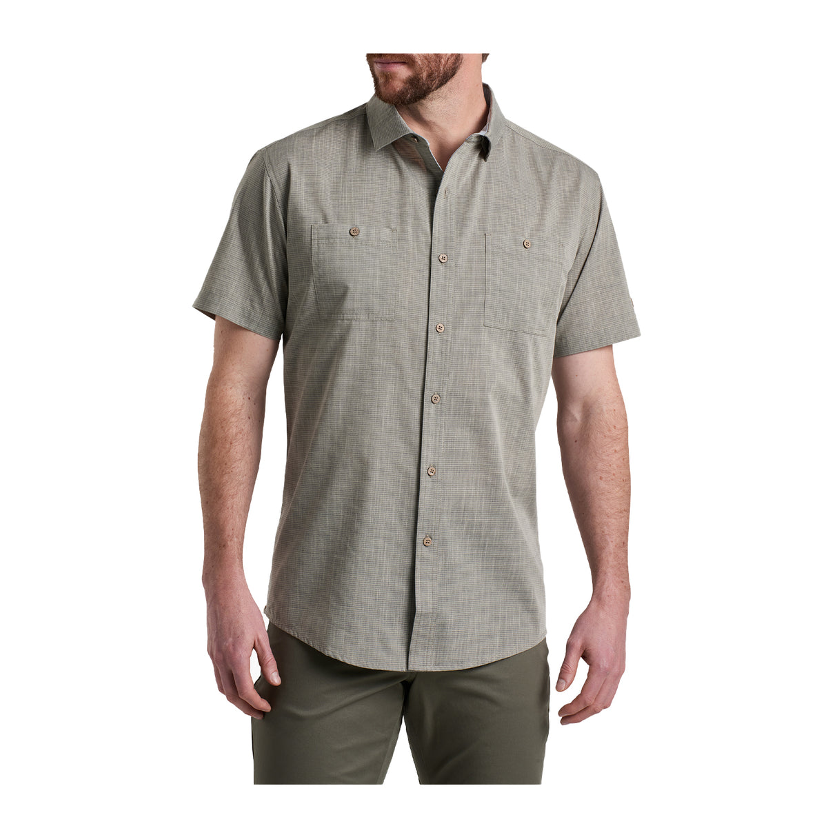 Kuhl Karib Stripe Short Sleeve Shirt (Men) - Ashwood Apparel - Top - ShortSleeve - The Heel Shoe Fitters