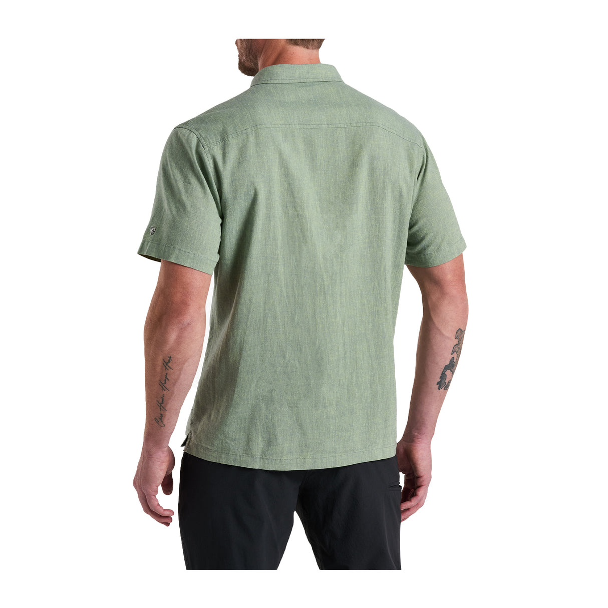 Kuhl Getaway Short Sleeve Shirt (Men) - Citrus Green Apparel - Top - ShortSleeve - The Heel Shoe Fitters