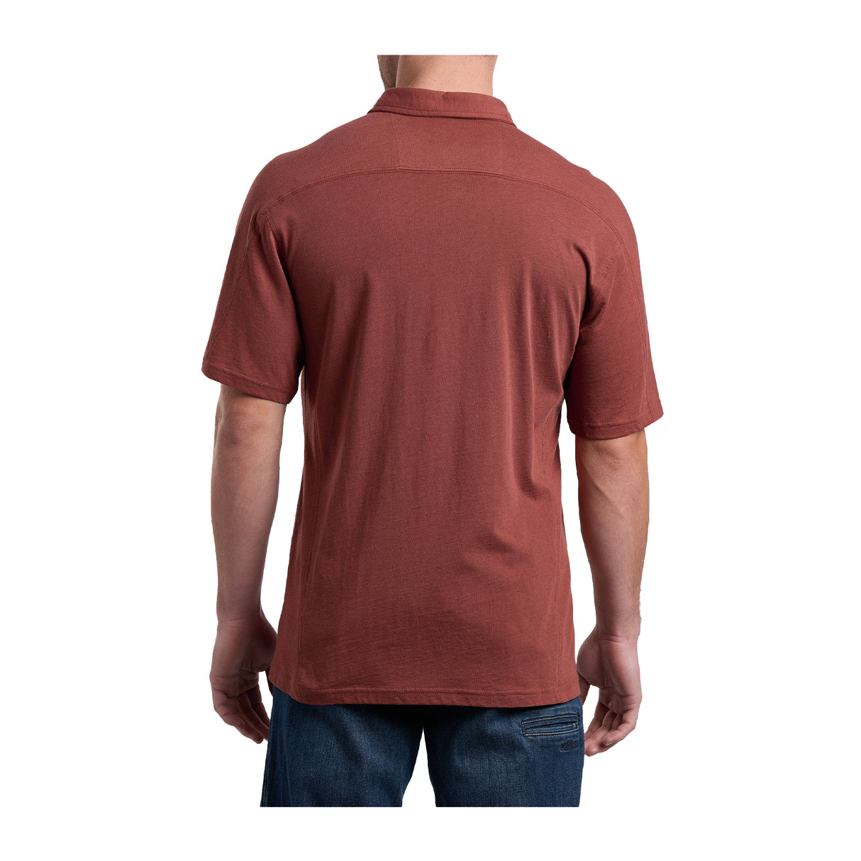 Kuhl Brazen Kuhldry Polo (Men) - Sundried Tomato Apparel - Top - ShortSleeve - The Heel Shoe Fitters