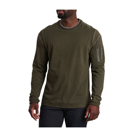 Kuhl Kommando Crew (Men) - Olive Slate Apparel - Top - Long Sleeve - The Heel Shoe Fitters