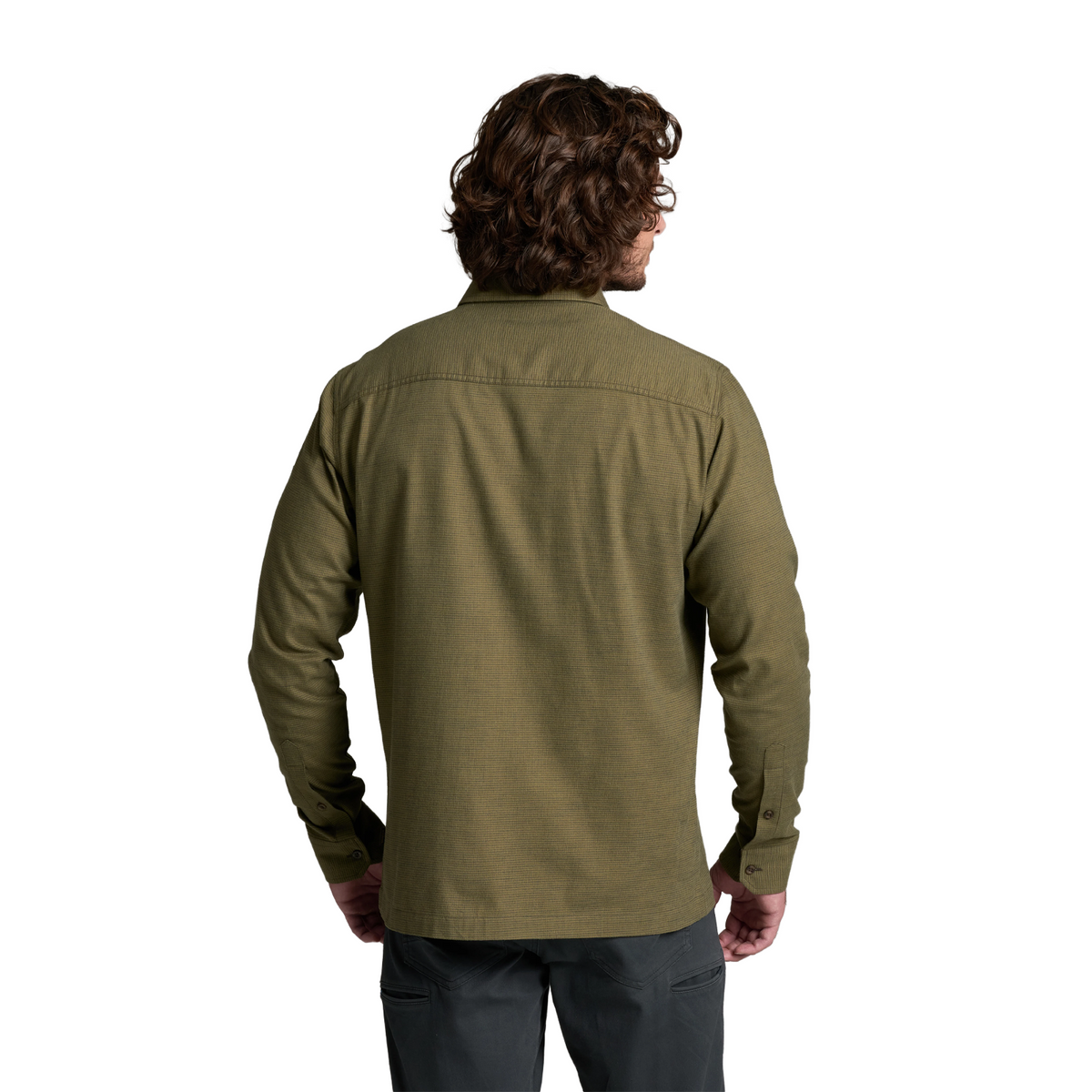 Kuhl Revolvr Long-Sleeve Flannel (Men) - Olive Night