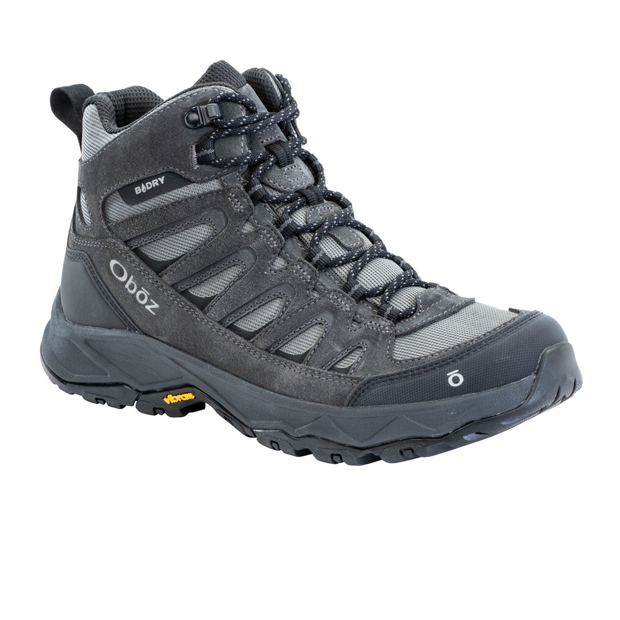 Oboz Sawtooth Ascent Mid B-Dry Hiking Boot (Men) - Charcoal Hiking - Mid - The Heel Shoe Fitters
