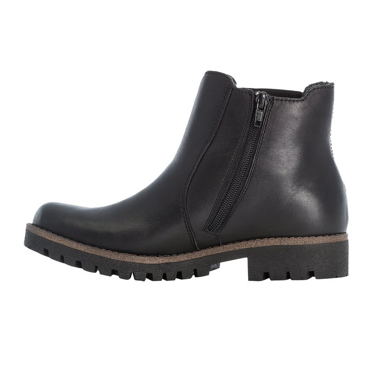 Rieker Payton 78570-00 Chelsea Boot (Women) - Black Boots - Casual - Mid - The Heel Shoe Fitters