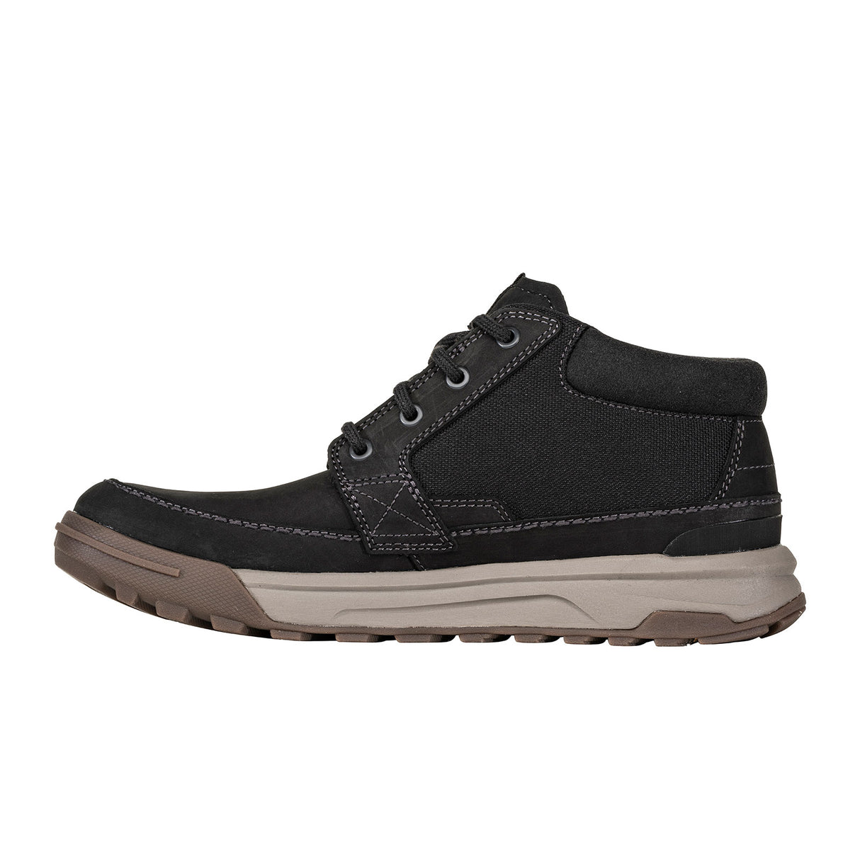 Oboz Burke Chukka Boot (Men) - Raven Black Boots - Casual - Low - The Heel Shoe Fitters