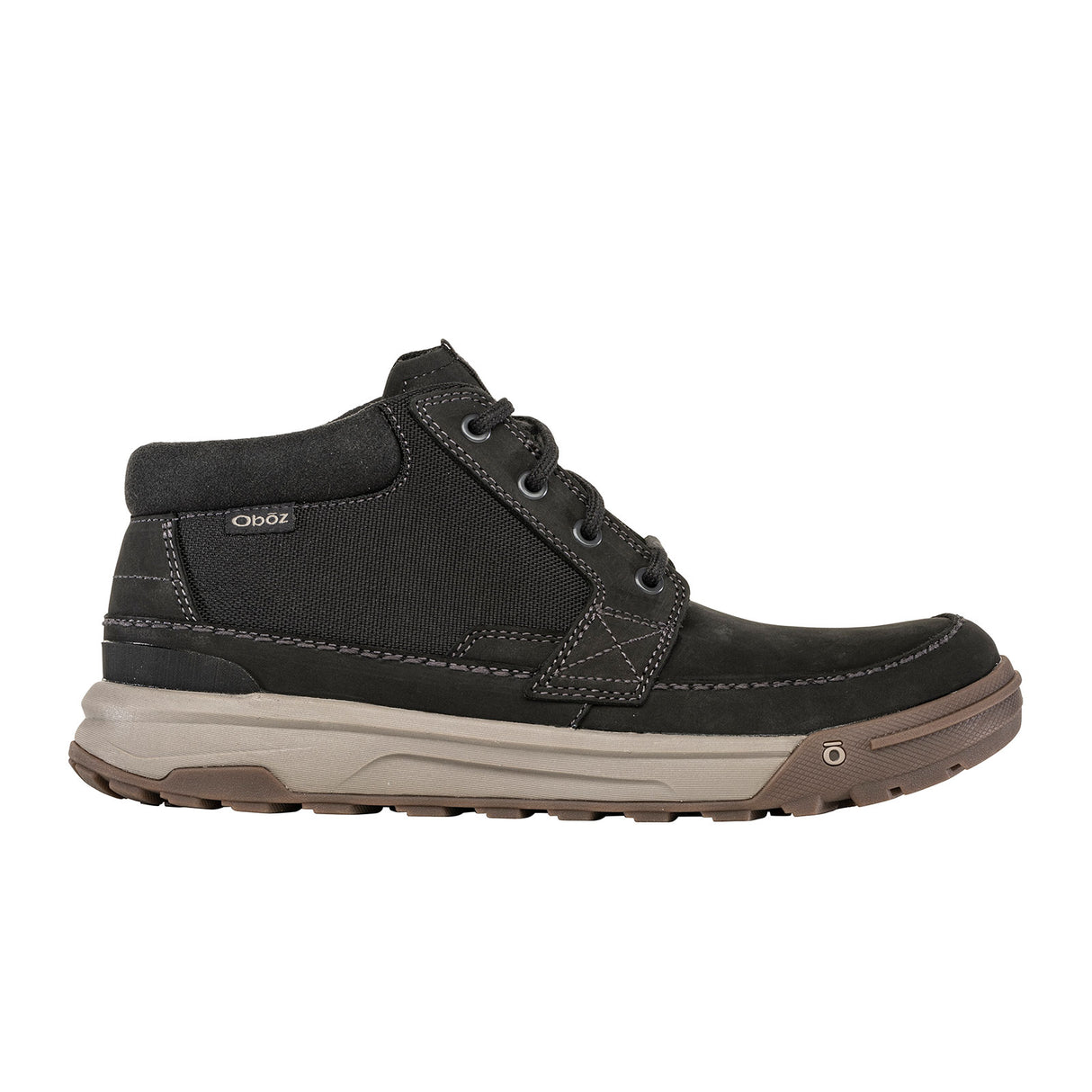 Oboz Burke Chukka Boot (Men) - Raven Black Boots - Casual - Low - The Heel Shoe Fitters