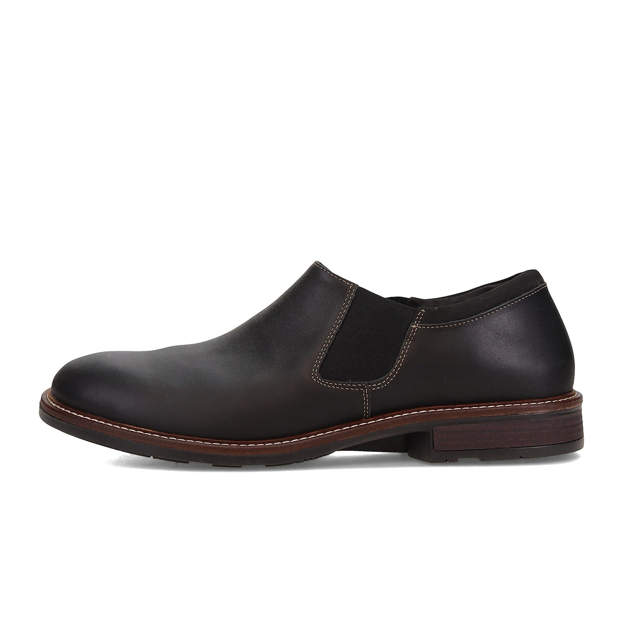 Naot Director Slip On (Men) - Black Raven Dress-Casual - Oxford - The Heel Shoe Fitters