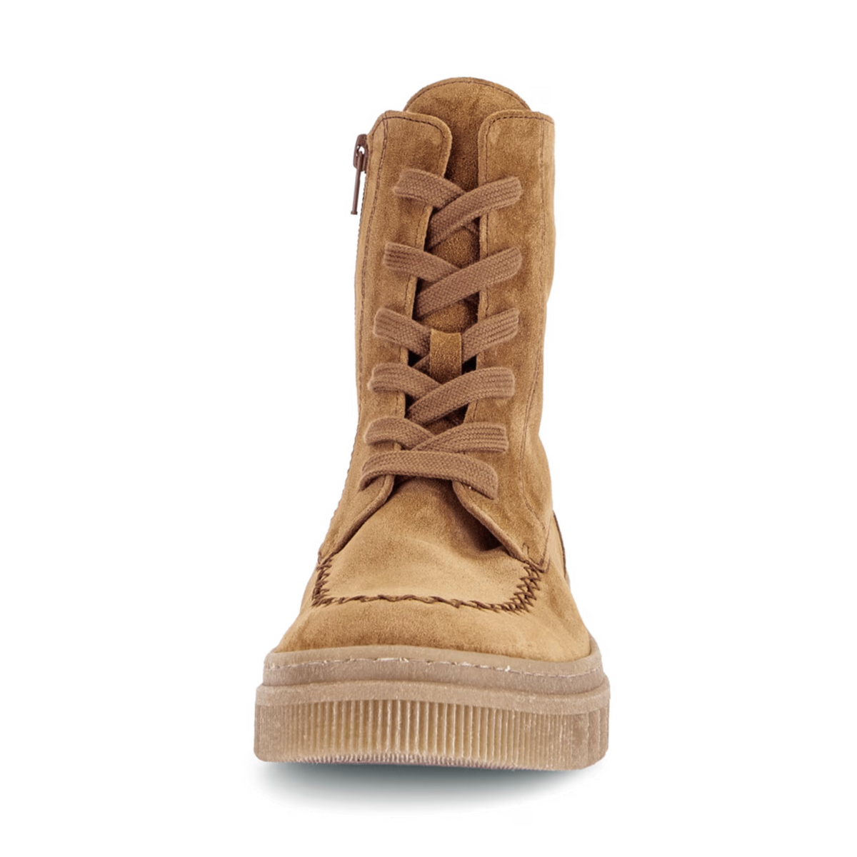 Gabor Stephanie Lace Up Mid Boot (Women) - Walnut