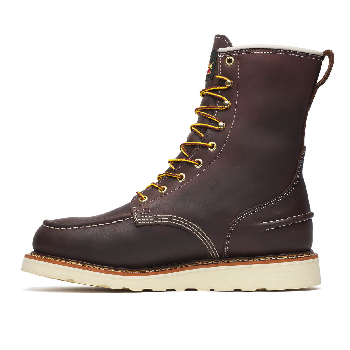 Thorogood 1957 Series 8" Moc Toe Waterproof Steel Toe Work Boot (Men) - Brown Boots - Work - 8 inch - The Heel Shoe Fitters