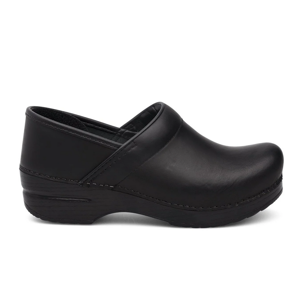 Dansko Professional Clog (Unisex) - Black Cabrio Leather Dress-Casual - Clogs & Mules - The Heel Shoe Fitters