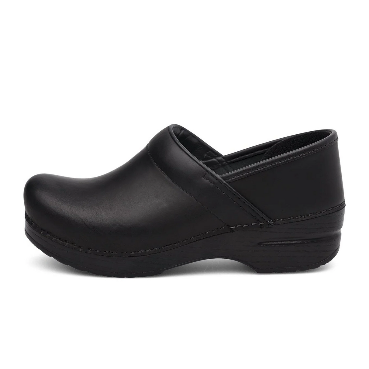 Dansko Professional Clog (Unisex) - Black Cabrio Leather Dress-Casual - Clogs & Mules - The Heel Shoe Fitters