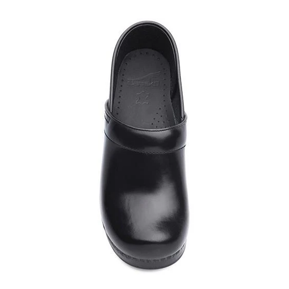 Dansko Professional Clog (Unisex) - Black Cabrio Leather Dress-Casual - Clogs & Mules - The Heel Shoe Fitters