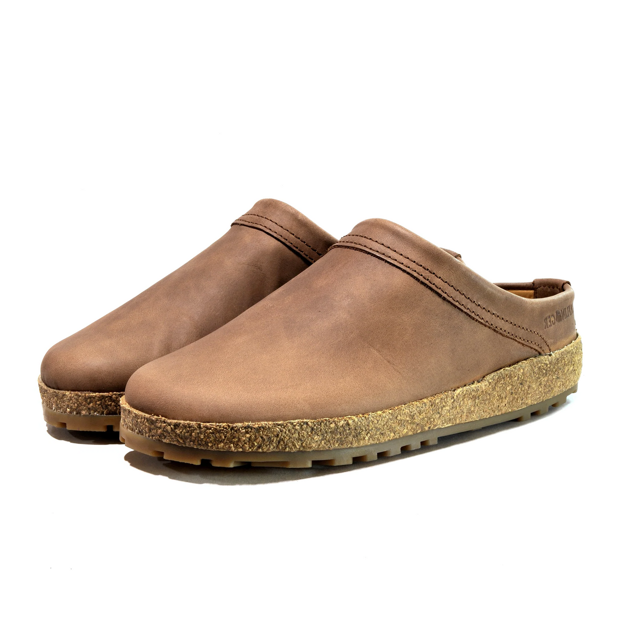 Haflinger Malmo Clog (Women) - Saddle Leather Dress-Casual - Clogs & Mules - The Heel Shoe Fitters