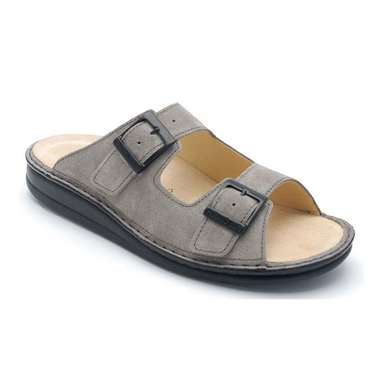 Finn Comfort Hollister Slide Sandal (Women) - Ginger/Gray Sandal - Slide - The Heel Shoe Fitters
