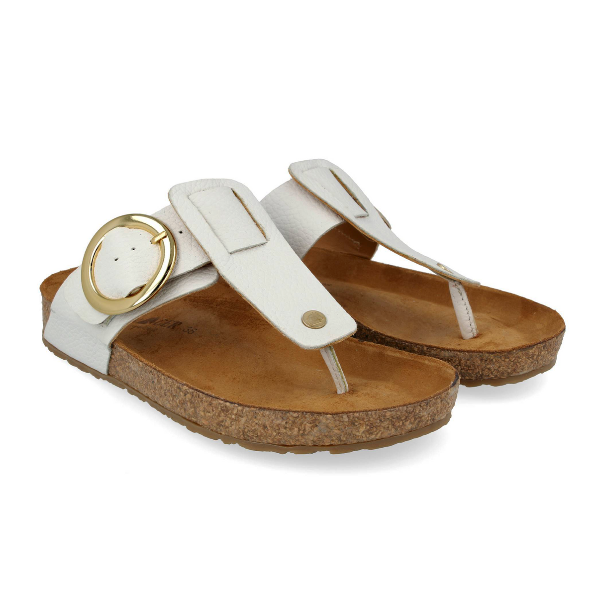 Haflinger Round Buckle Corinna Sandal (Women) Sandal - Thong - The Heel Shoe Fitters