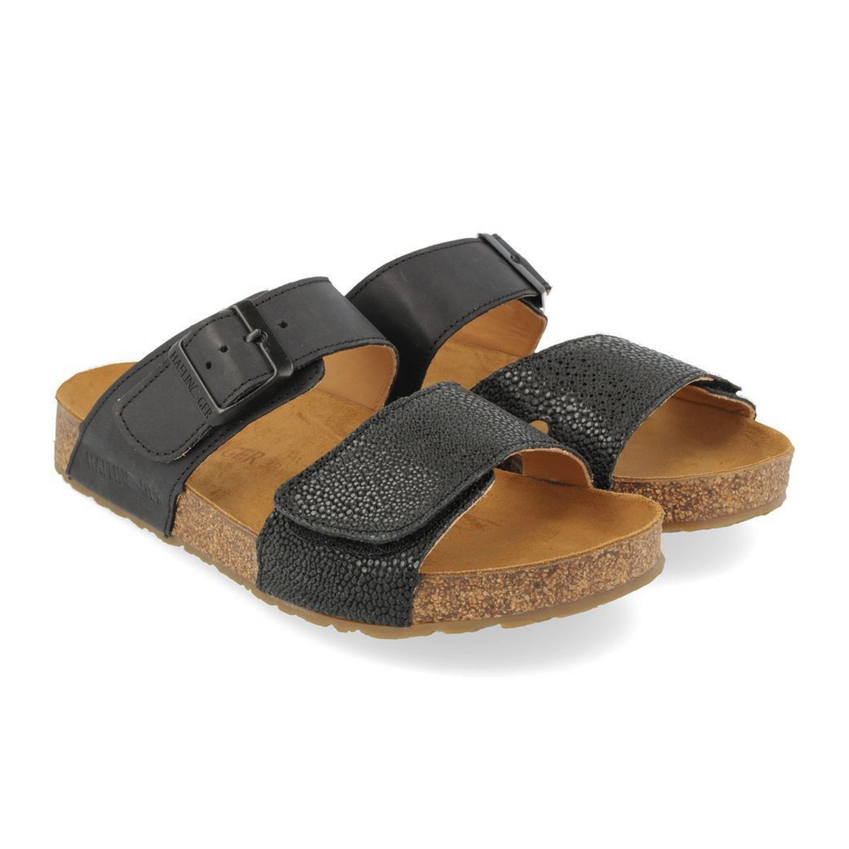 Haflinger Aria Sandal (Women) - Black