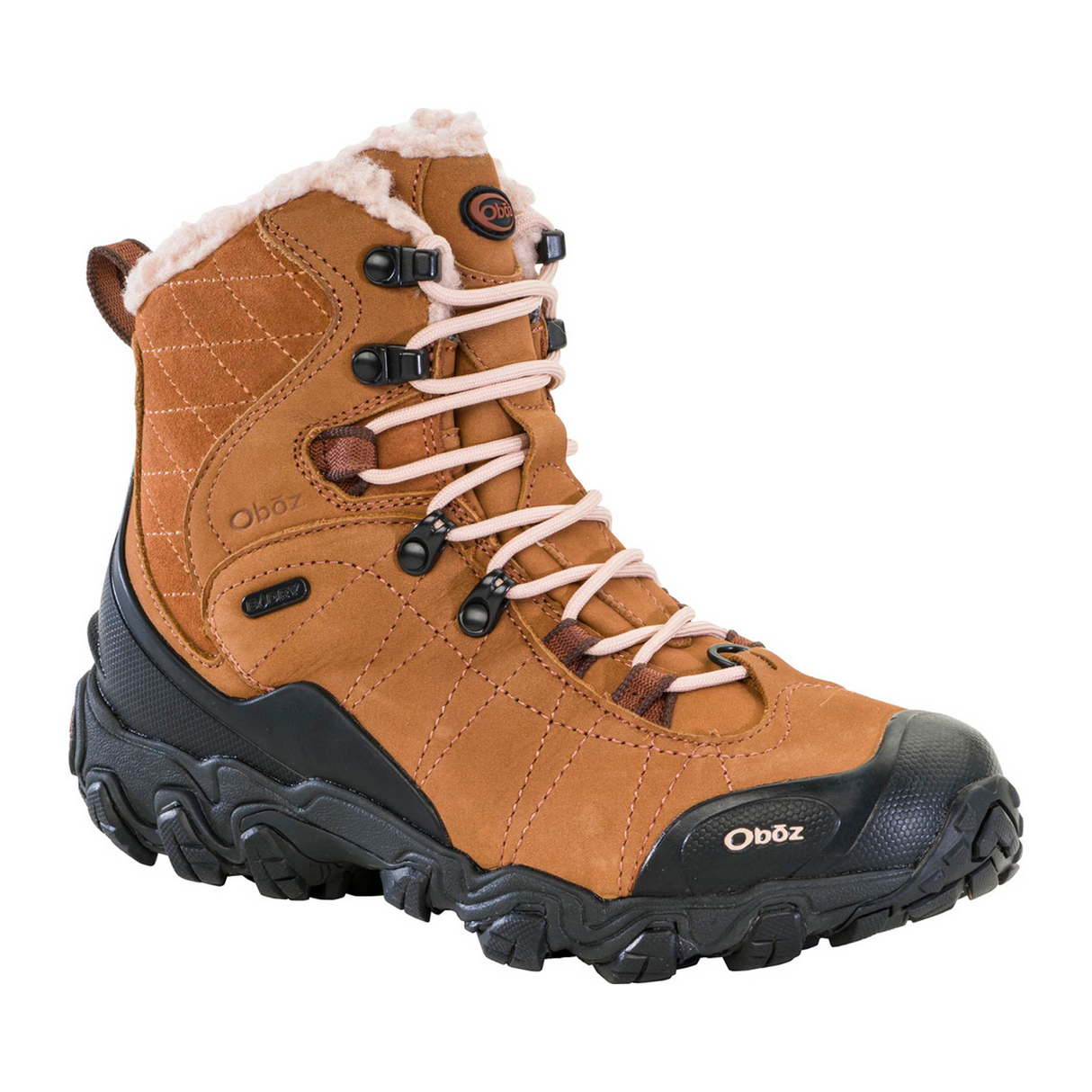 Oboz Bridger 7" Insulated B-DRY Winter Hiking Boot (Women) - Cashew Hiking - Mid - The Heel Shoe Fitters