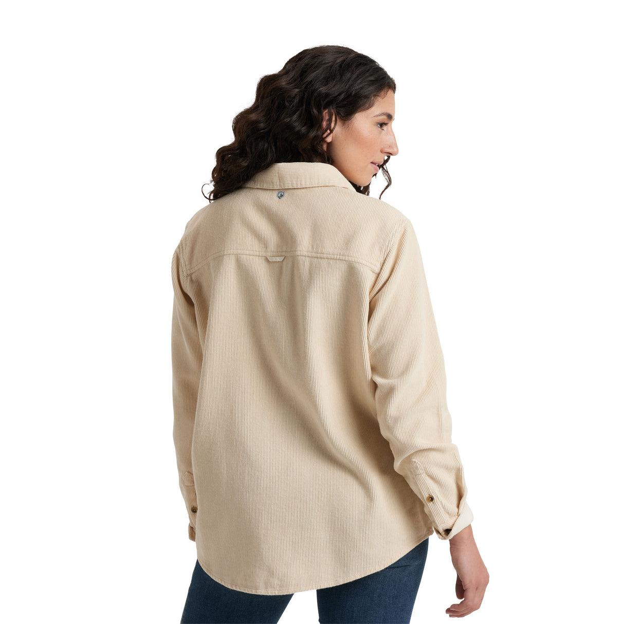 Kuhl Tallula Cord Shirt (Women) - Kuhl Sea Salt Apparel - Jacket - Lightweight - The Heel Shoe Fitters