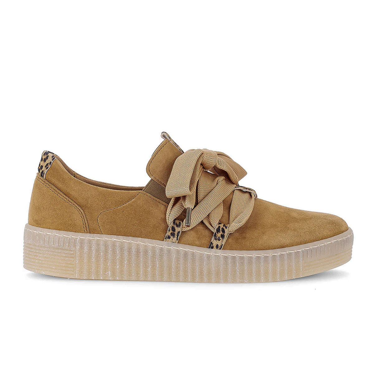 Gabor 333 Bow Sneaker (Women) - Samtchevreau/Leo/Sattel