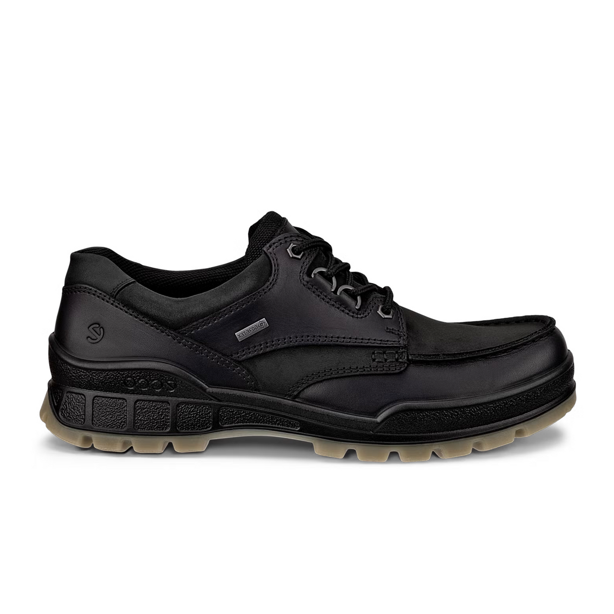 ECCO Track 25 Low GTX Hiking Shoe (Men) - Black/Black Hiking - Low - The Heel Shoe Fitters