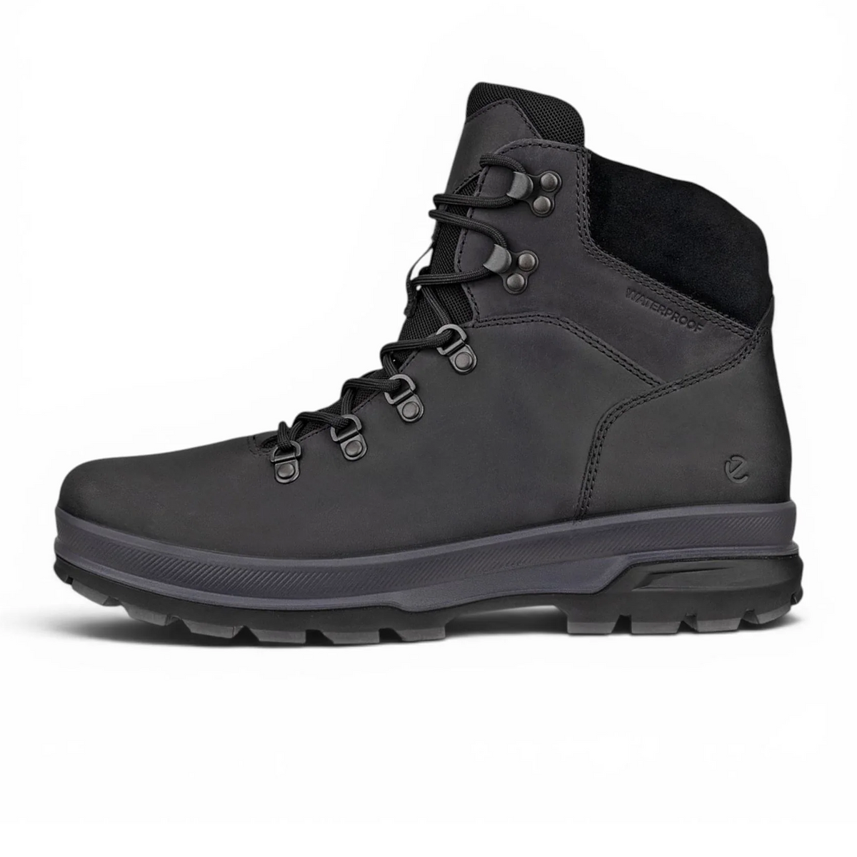ECCO Rugged Track WP Lace Boot (Men) - Black