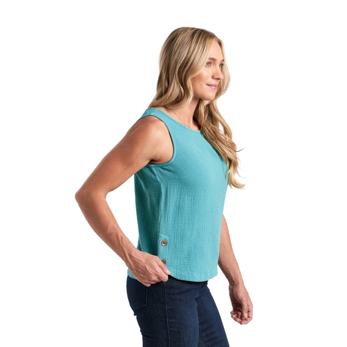 Kuhl Klover Tank (Women) - Aqua Apparel - Top - Tank - The Heel Shoe Fitters