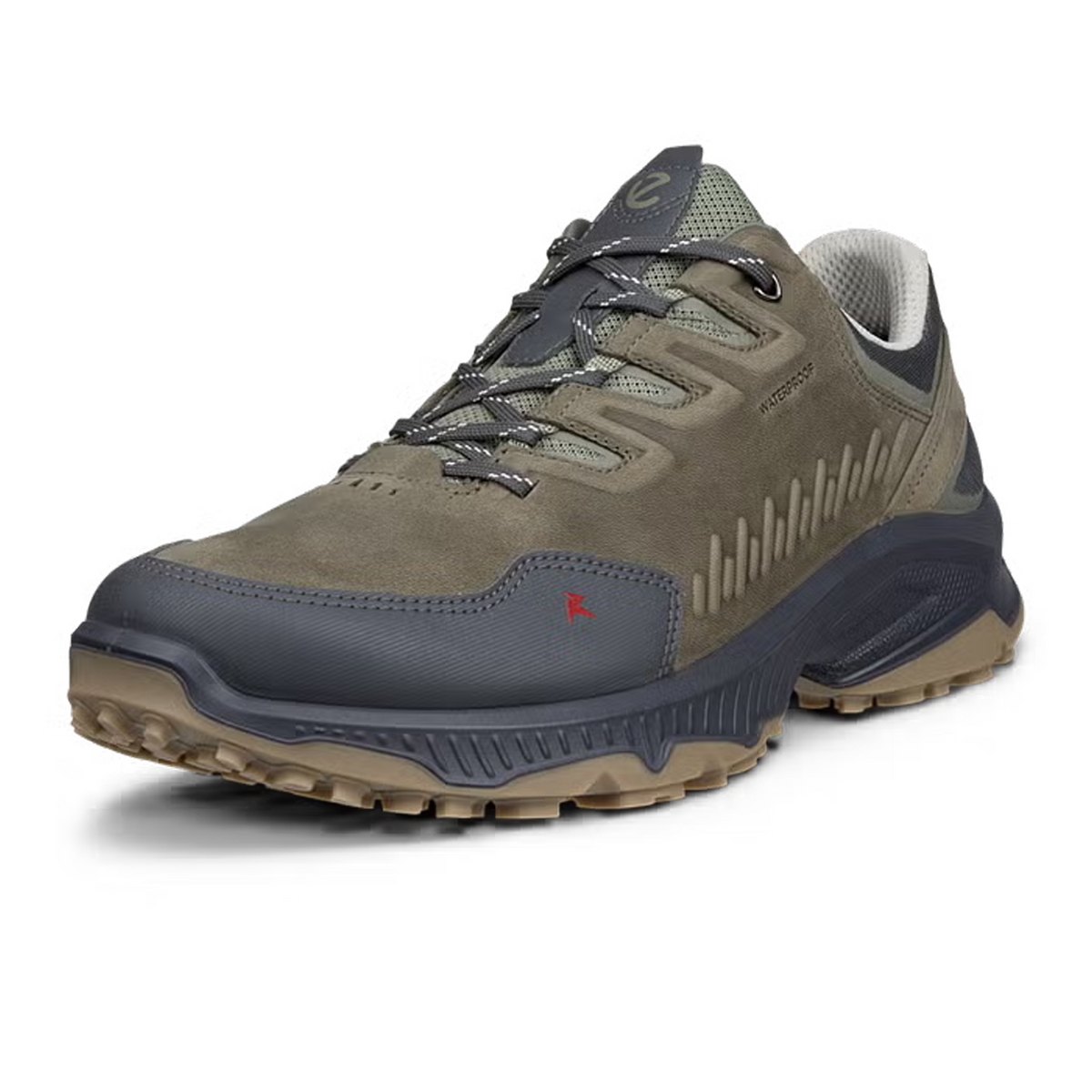 ECCO Receptor XP Waterproof Shoe (Men) - Magnet/Smokey Olive