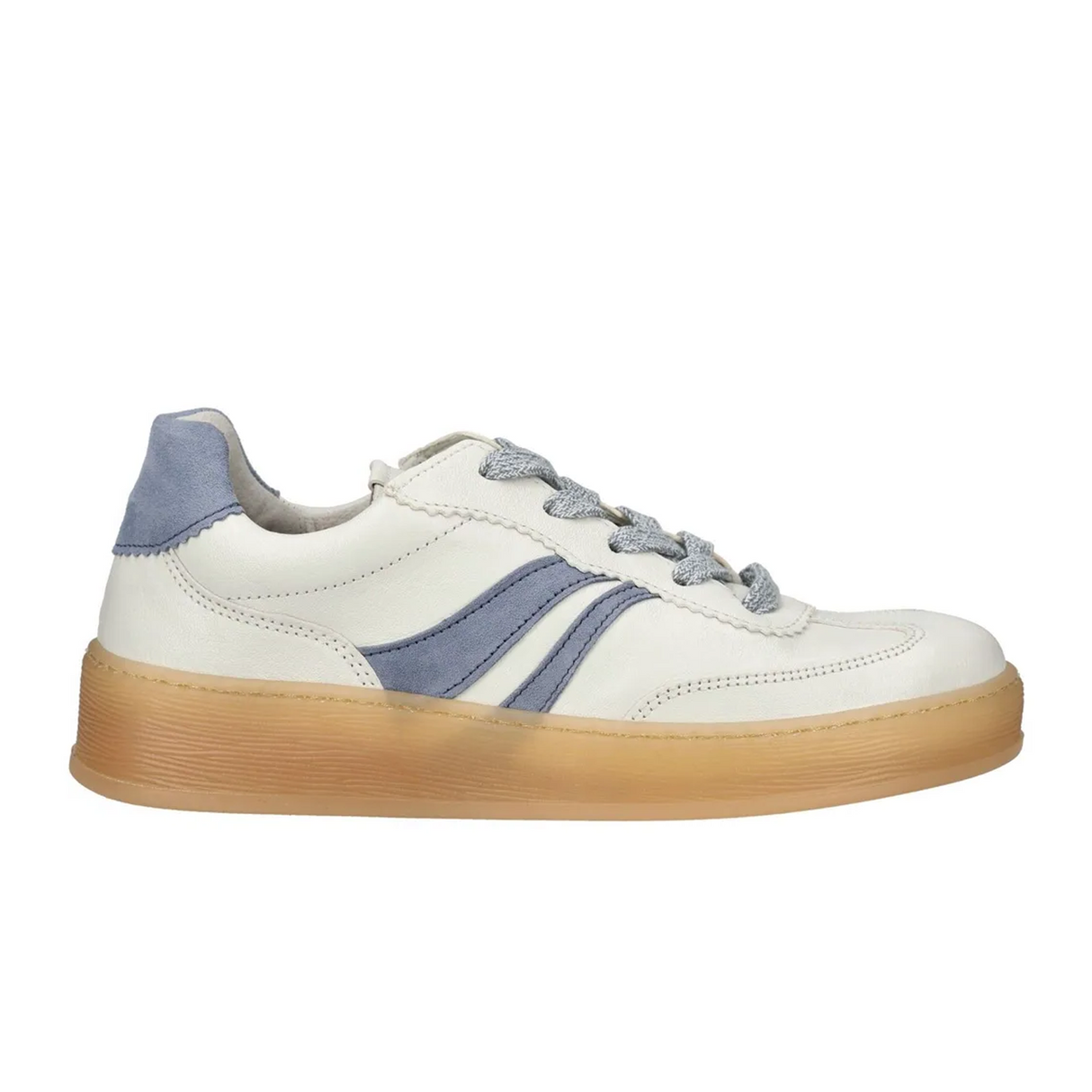 Gabor 475 Sneaker (Women) - White/Blue