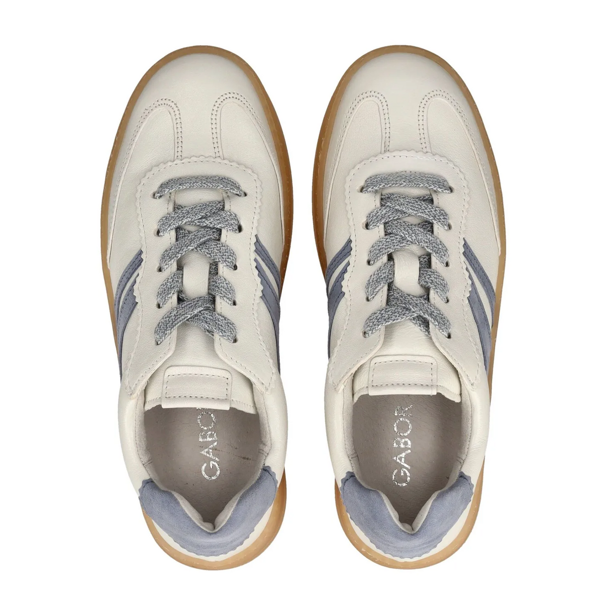 Gabor 475 Sneaker (Women) - White/Blue