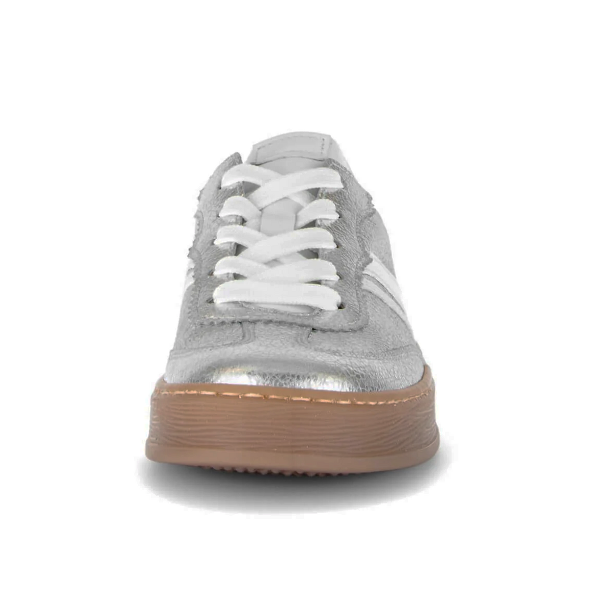 Gabor 475 Sneaker (Women) - Mini Crack/Nappa/Argento/Weiss