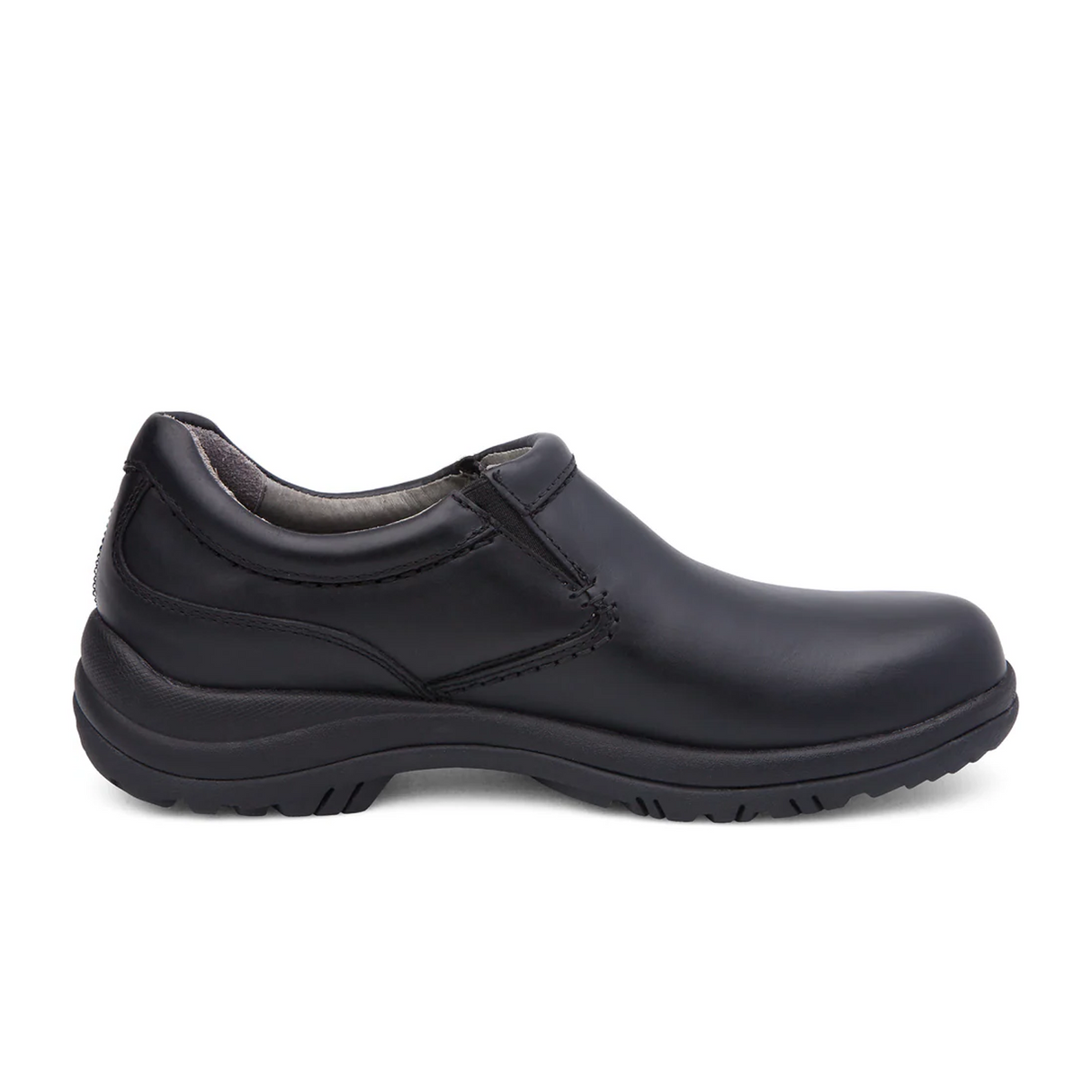 Dansko Wynn Slip On (Men) - Black Smooth Leather Dress-Casual - Slip On - The Heel Shoe Fitters