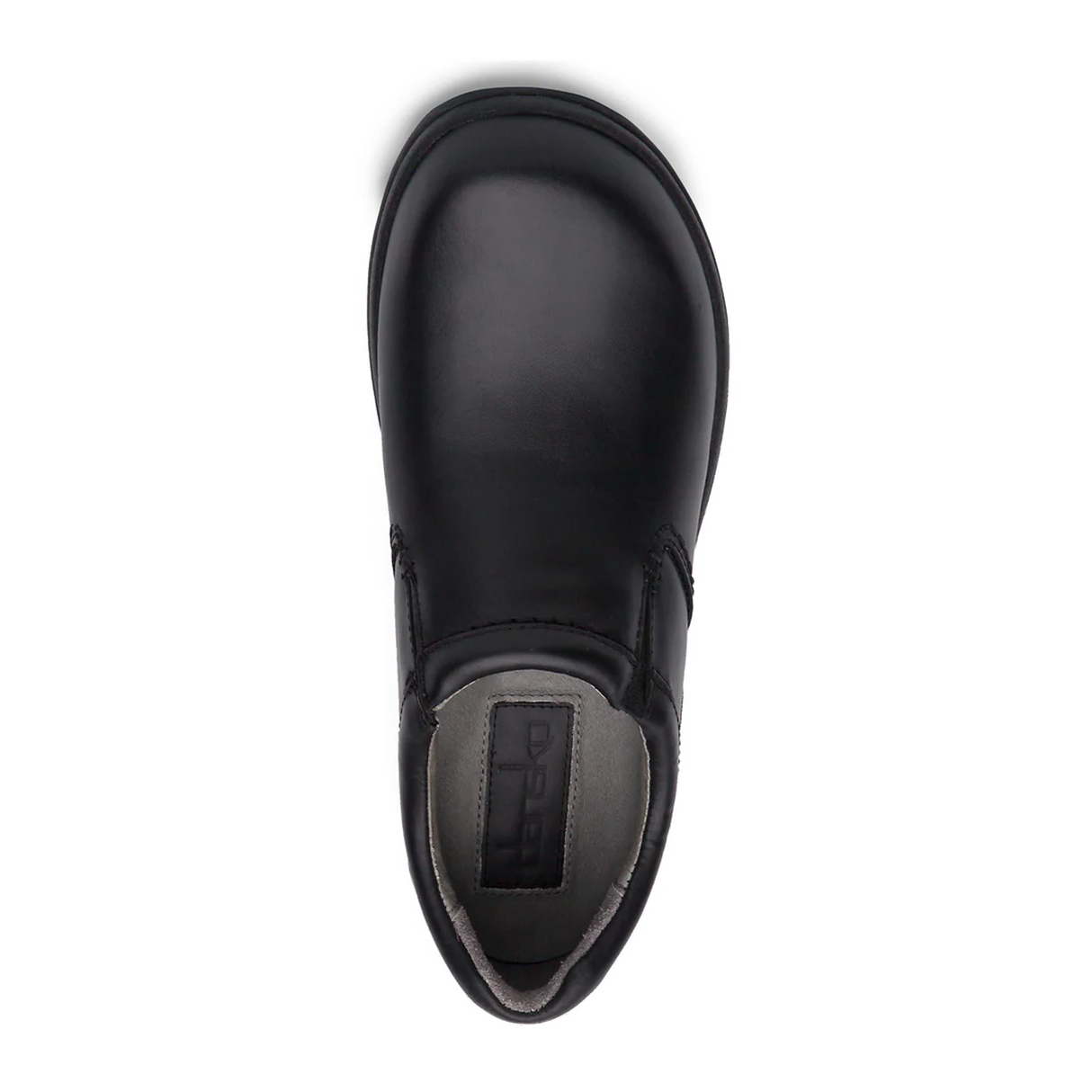Dansko Wynn Slip On (Men) - Black Smooth Leather Dress-Casual - Slip On - The Heel Shoe Fitters