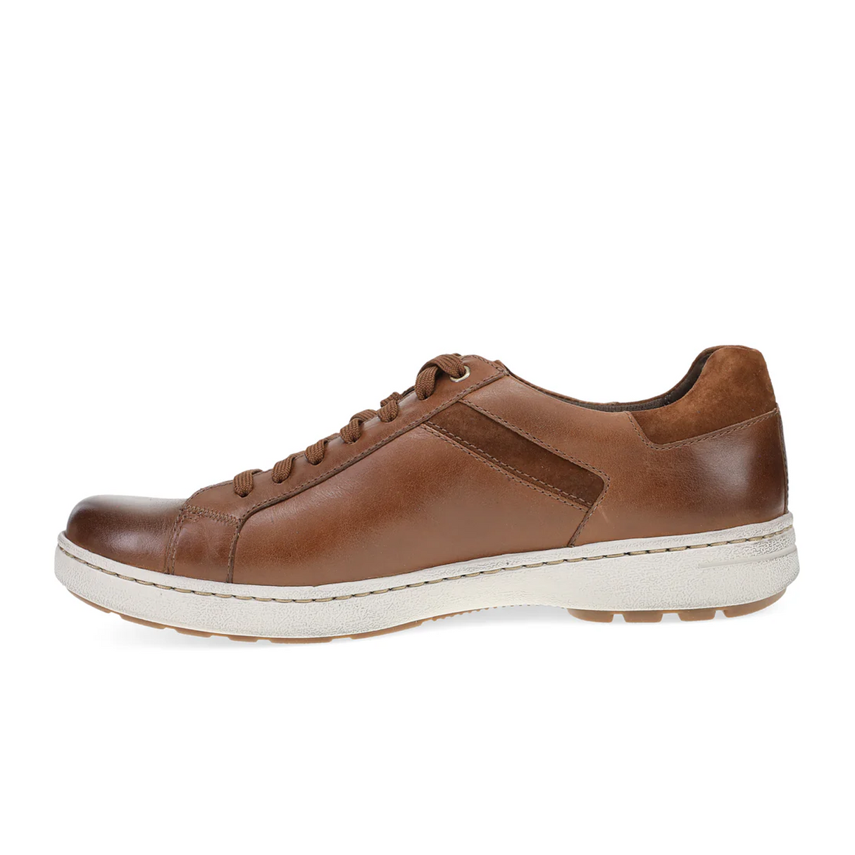 Dansko Trevor Lace Up Sneaker (Men) - Tan Burnished Calf Athletic - Casual - Lace Up - The Heel Shoe Fitters