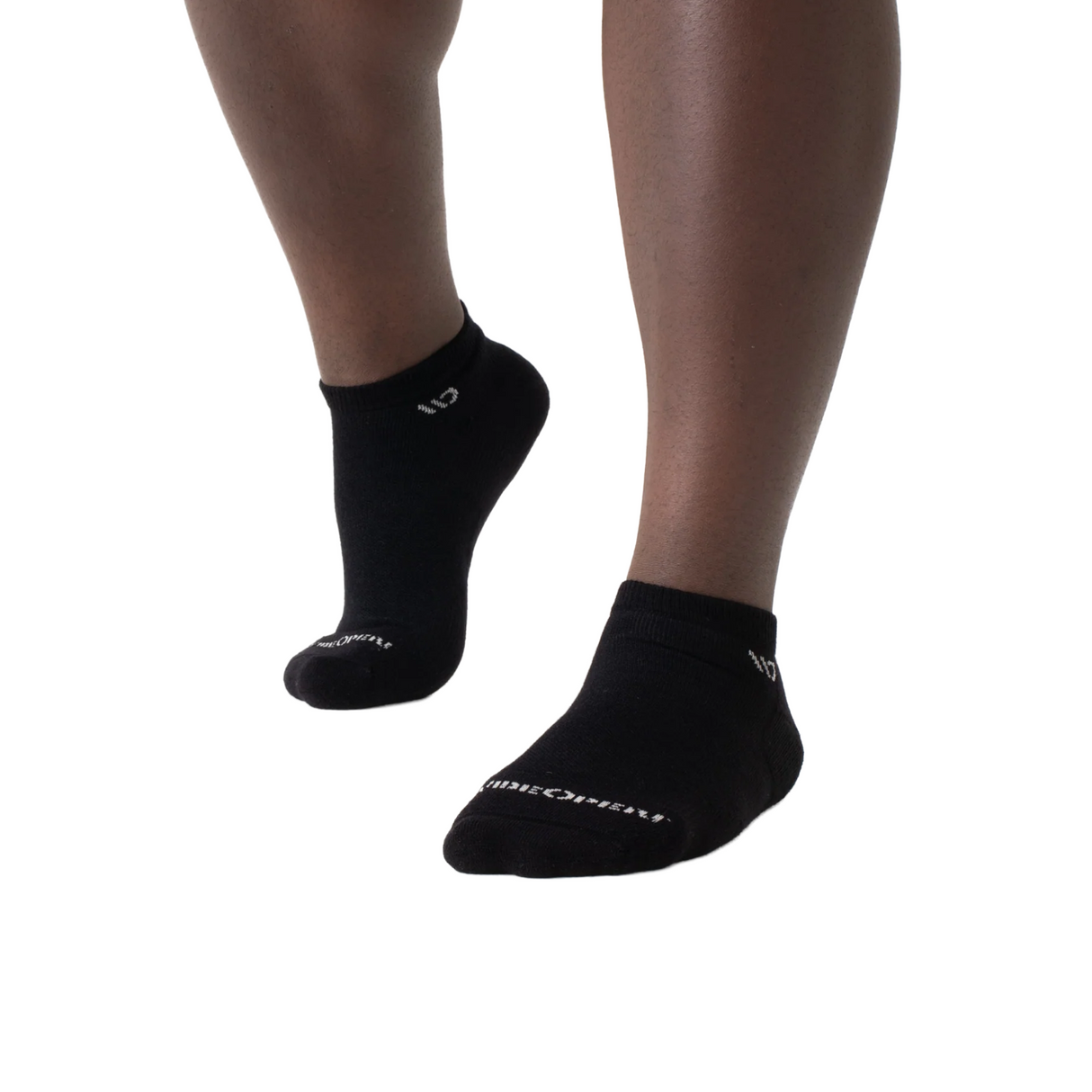 Wide Open Solid Cushioned No Show Sock (Men) - Black Accessories - Socks - Lifestyle - The Heel Shoe Fitters