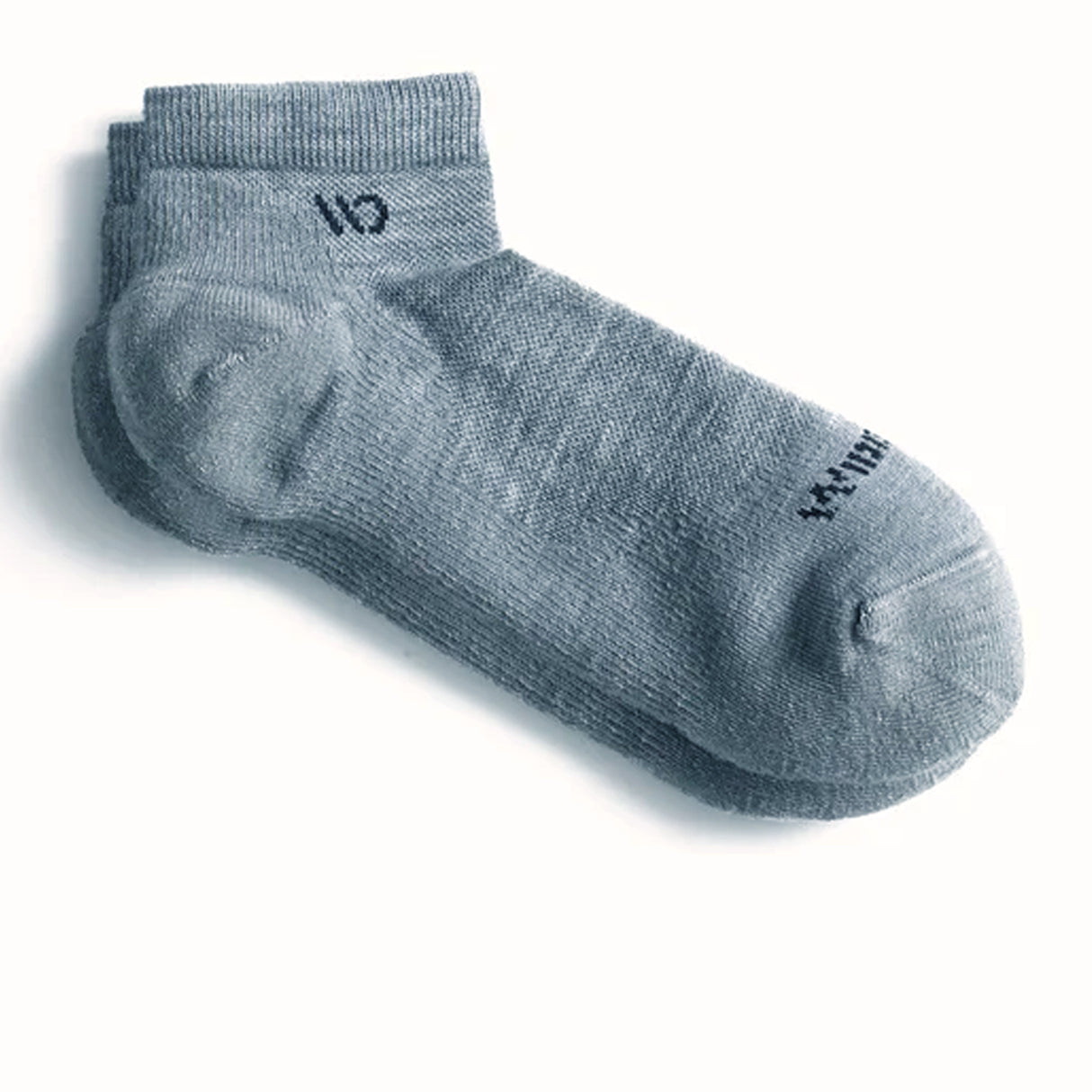 Wide Open Solid Cushioned No Show Sock (Men) - Light Grey Accessories - Socks - Lifestyle - The Heel Shoe Fitters