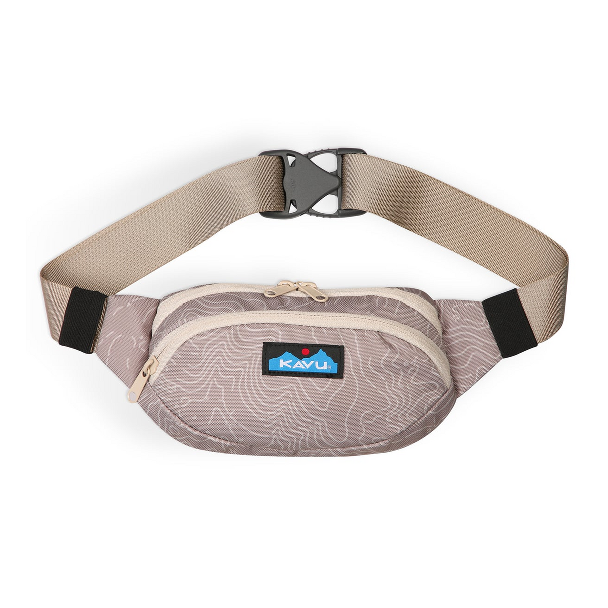 Kavu Spectator Belt Bag - Taupe Topo Accessories - Bags - Crossbody - The Heel Shoe Fitters